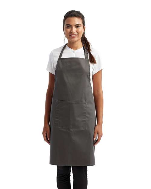 Artisan Collection by Reprime RP154 Recycled Pocket Bib Apron