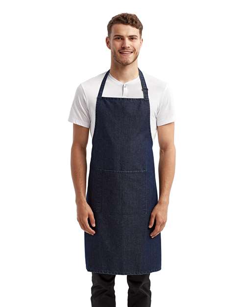 Artisan Collection by Reprime RP154 Recycled Pocket Bib Apron