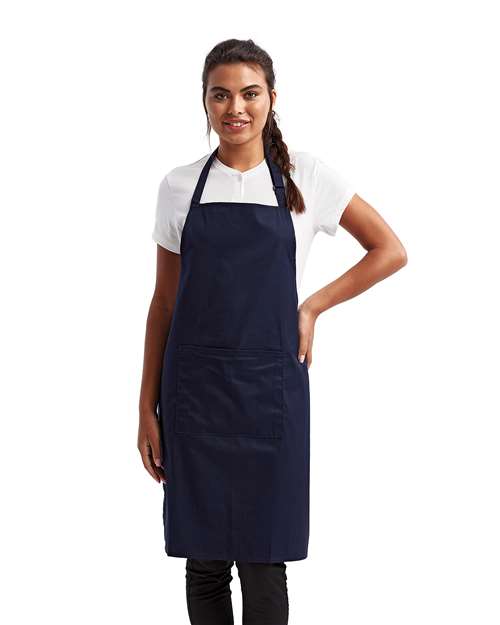 Artisan Collection by Reprime RP154 Recycled Pocket Bib Apron