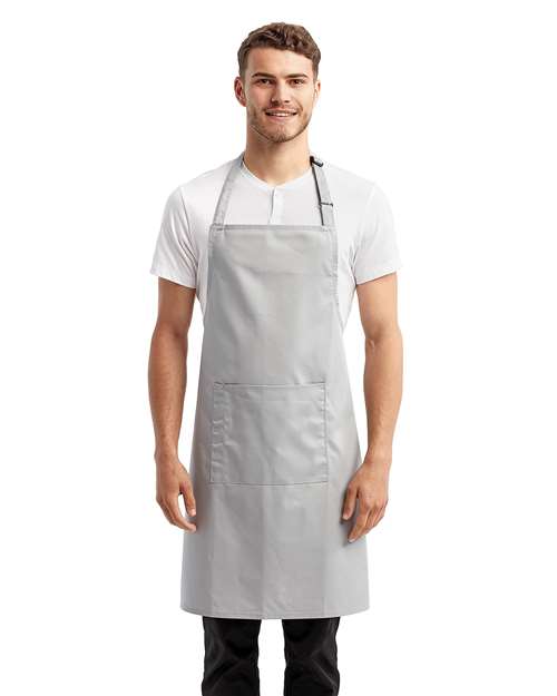 Artisan Collection by Reprime RP154 Recycled Pocket Bib Apron