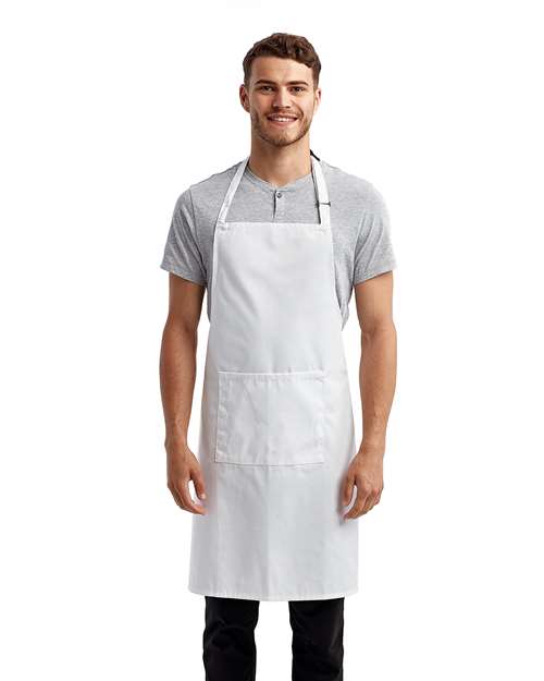 Artisan Collection by Reprime RP154 Recycled Pocket Bib Apron
