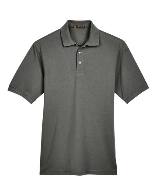 Harriton M265 Men's Easy Blend™ Polo