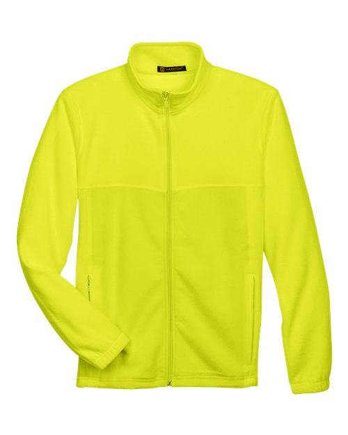 Harriton M990 Men's Full-Zip Fleece