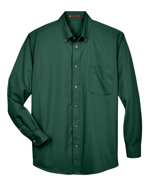 Harriton M500 Men's Easy Blend™ Twill Shirt