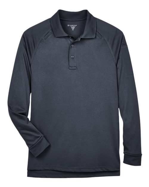 Harriton M211L Men's Advantage Long Sleeve Tactical Polo