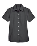 Harriton M560W Women's Barbados Textured Camp Shirt