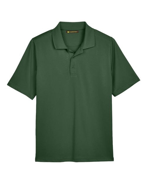 Harriton M348 Men's Advantage Snag Protection Plus Polo