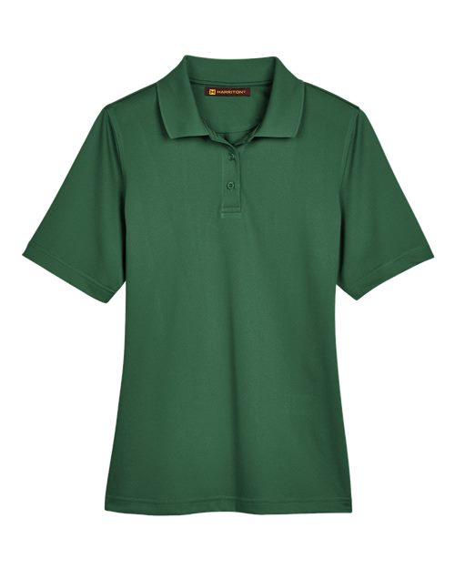 Harriton M348W Women's Advantage Snag Protection Plus Polo