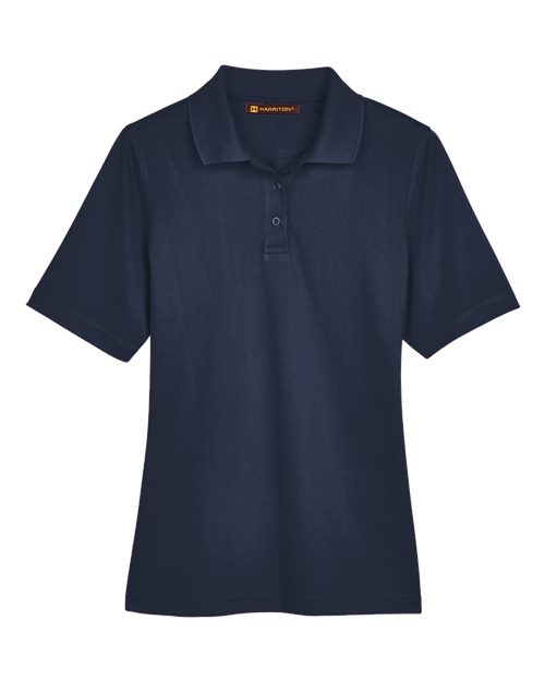Harriton M348W Women's Advantage Snag Protection Plus Polo