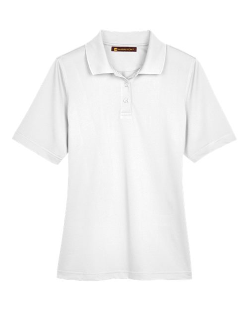 Harriton M348W Women's Advantage Snag Protection Plus Polo