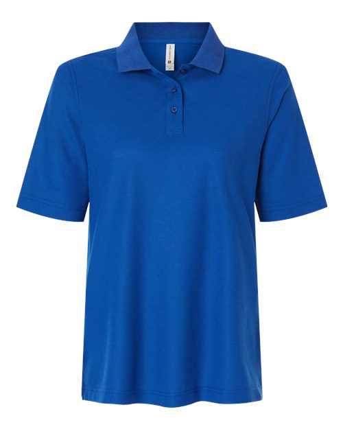 Harriton M105W Women's Maverick CVC Pique Polo