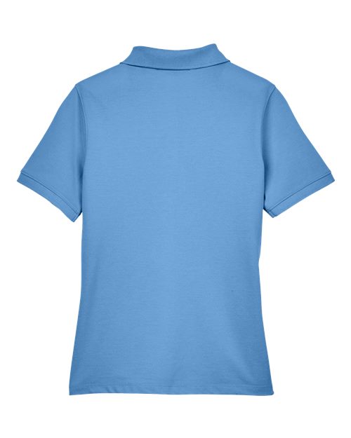 Harriton M265W Women's Easy Blend Polo