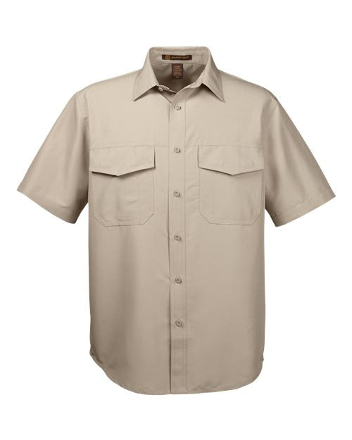 Harriton M580 Men's Key West Short Sleeve Performance Staff Shirt