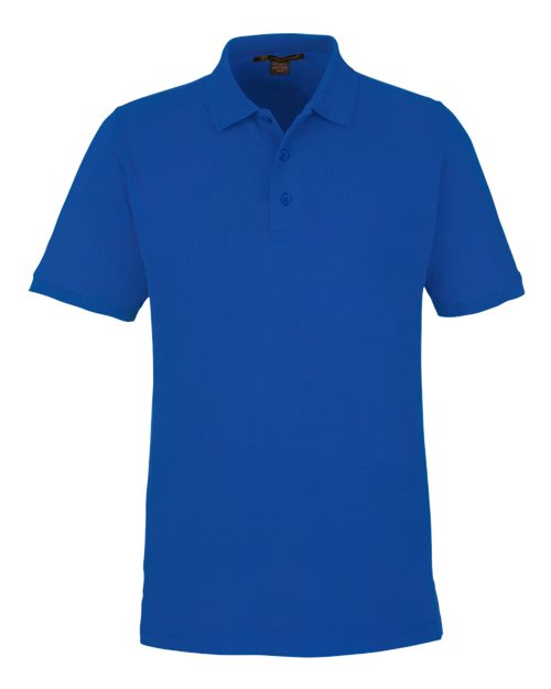 Harriton M205 Men's Valiant Cotton Snag Protect Polo