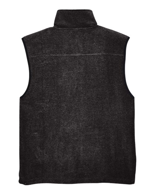 Harriton M985 Unisex Fleece Full-Zip Vest