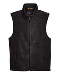 Harriton M985 Unisex Fleece Full-Zip Vest