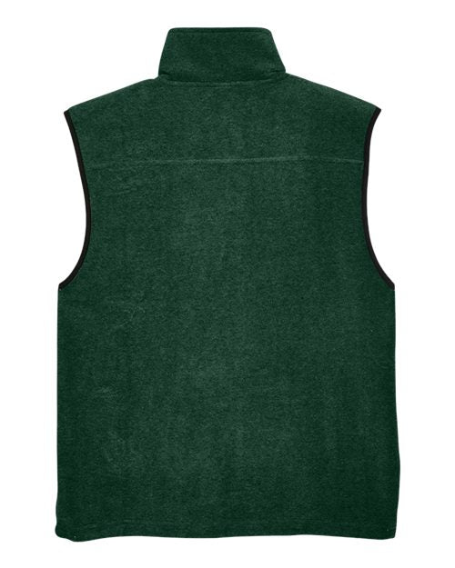 Harriton M985 Unisex Fleece Full-Zip Vest