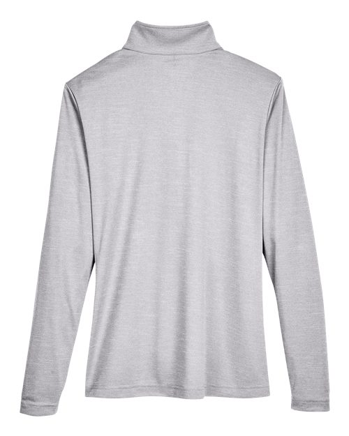 Team 365 TT31HW Women's Zone Sonic Heather Performance Quarter-Zip Pullover