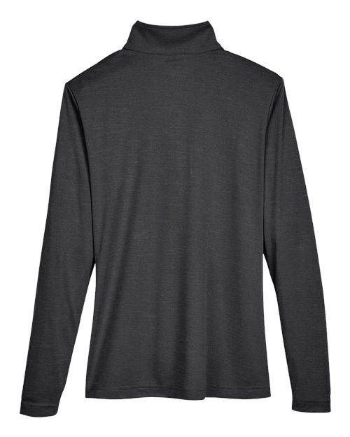 Team 365 TT31HW Women's Zone Sonic Heather Performance Quarter-Zip Pullover