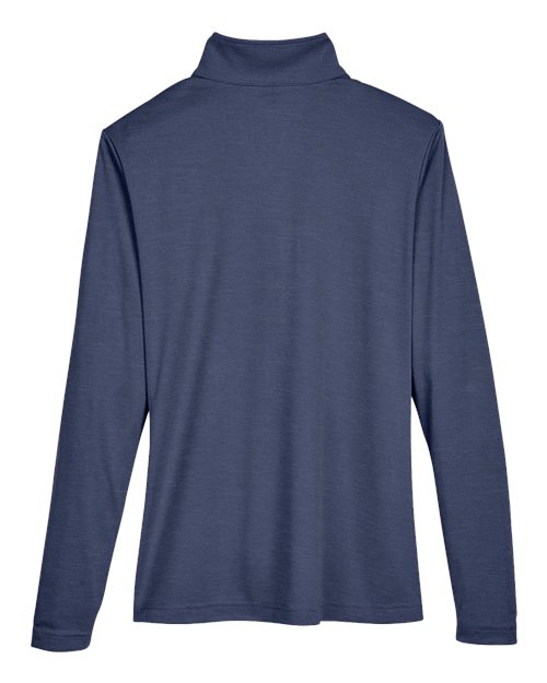 Team 365 TT31HW Women's Zone Sonic Heather Performance Quarter-Zip Pullover