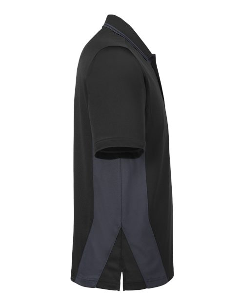 Harriton M386 Men's Flash Snag Protection Plus IL Colorblock Polo