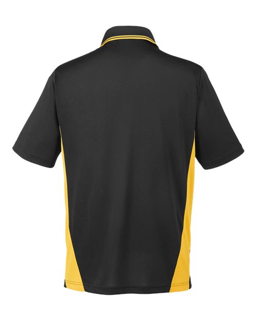 Harriton M386 Men's Flash Snag Protection Plus IL Colorblock Polo