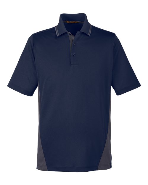 Harriton M386 Men's Flash Snag Protection Plus IL Colorblock Polo