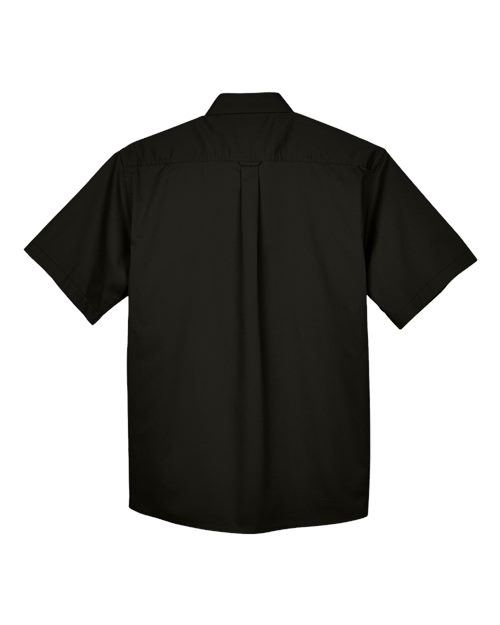 Harriton M500S Men's Easy Blend™ Twill Dress Shirt with Stain-Release