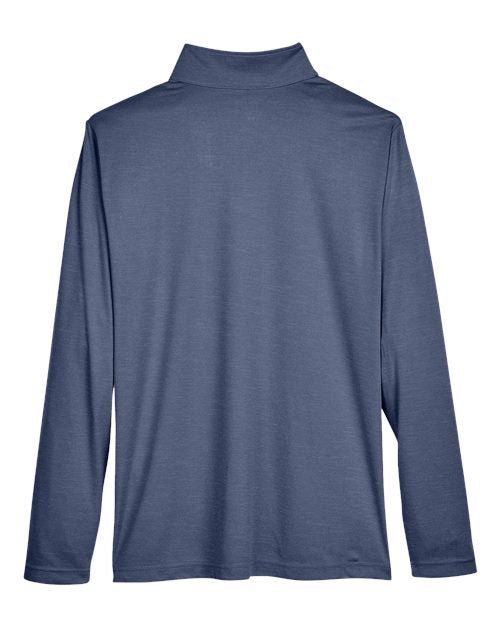 Team 365 TT31H Men's Zone Sonic Heather Performance Quarter-Zip Pullover