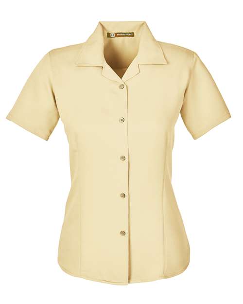 Harriton M570W Women's Bahama Cord Camp Shirt