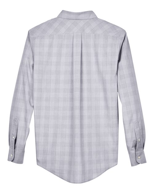 Devon & Jones DG520 Men's Crown Collection® Glen Plaid Woven Dress Shirt