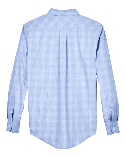 Devon & Jones DG520 Men's Crown Collection® Glen Plaid Woven Dress Shirt