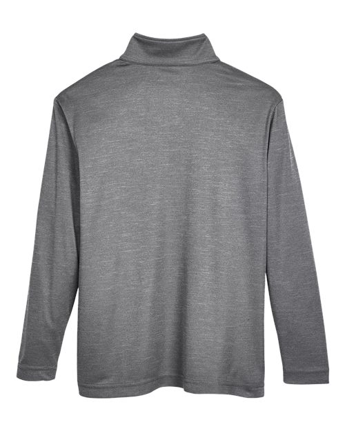 Team 365 TT31HY Youth Zone Sonic Heather Performance Quarter-Zip Pullover