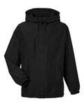 Harriton M73 Unisex Flex Twill Hooded Jacket