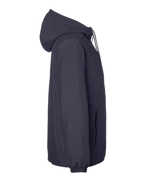 Harriton M73 Unisex Flex Twill Hooded Jacket