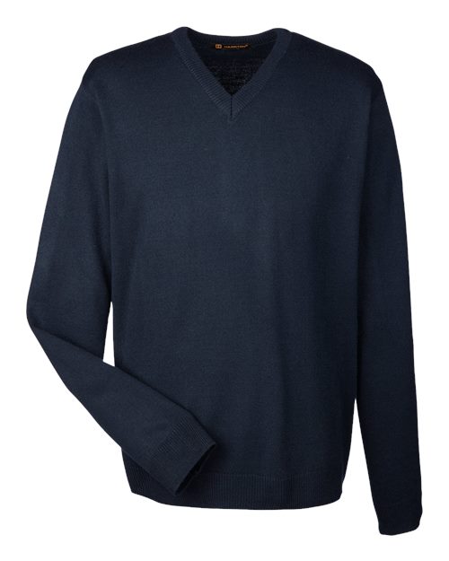 Harriton M420 Men's Pilbloc™ V-Neck Sweater