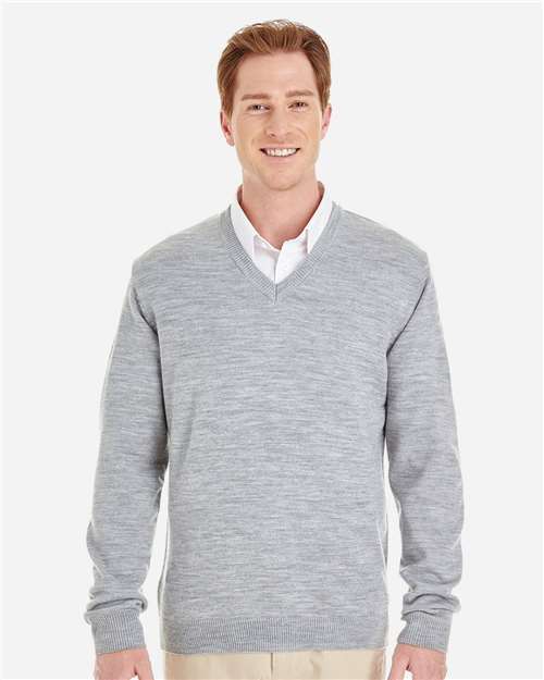 Harriton M420 Men's Pilbloc™ V-Neck Sweater