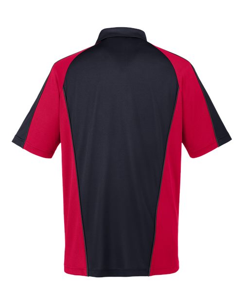 Harriton M385 Men's Advantage Snag Protection Plus IL Colorblock Polo