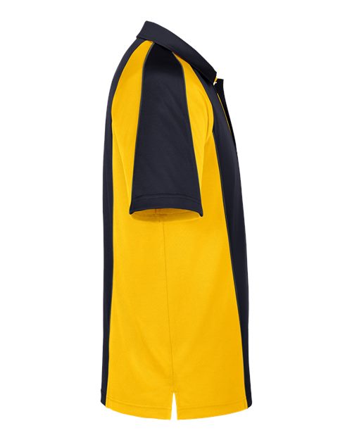 Harriton M385 Men's Advantage Snag Protection Plus IL Colorblock Polo