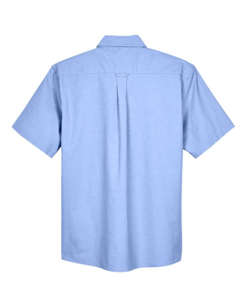 Harriton M600S Men's Oxford Short Sleeve with Stain-Release