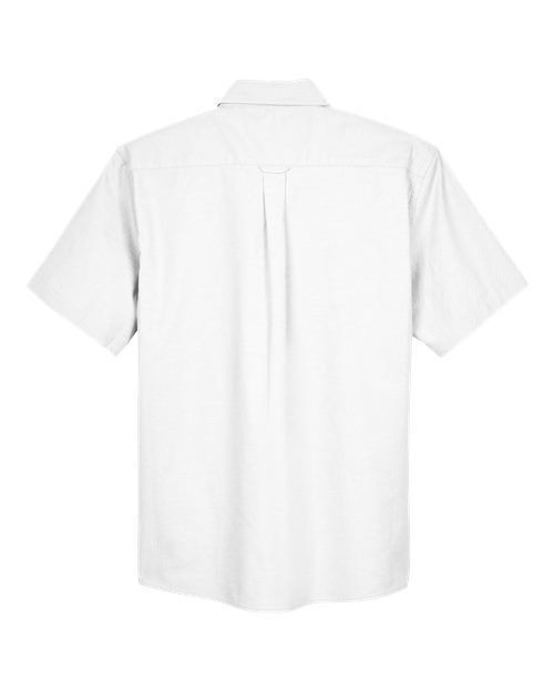 Harriton M600S Men's Oxford Short Sleeve with Stain-Release