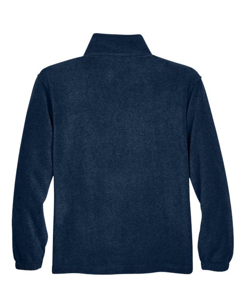 Harriton M980 Men's Fleece Quarter-Zip Pullover