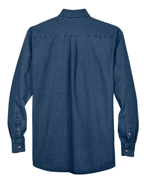 Harriton M550 Men's Denim Shirt