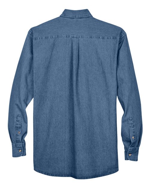 Harriton M550 Men's Denim Shirt