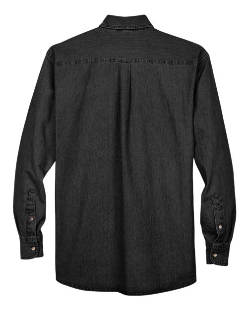 Harriton M550 Men's Denim Shirt