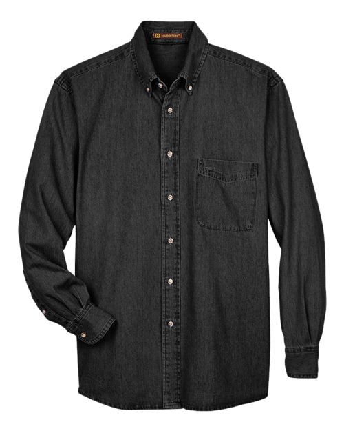 Harriton M550 Men's Denim Shirt
