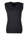 Harriton M415W Women's Pilbloc™ V-Neck Sweater Vest