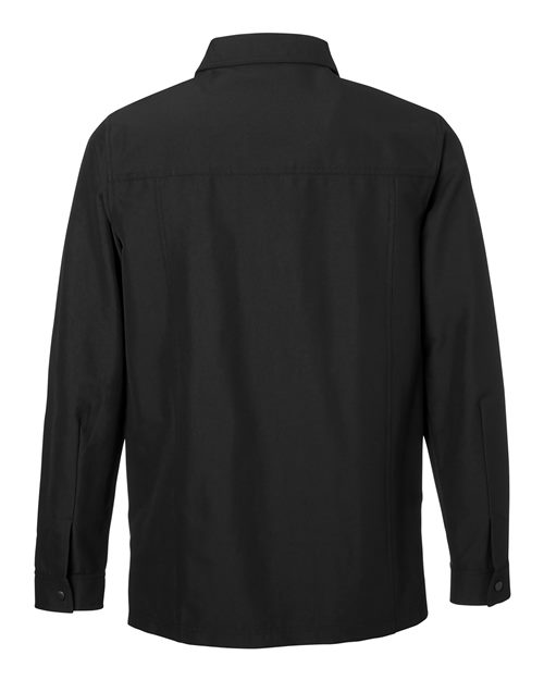 Harriton M72 Unisex Flex Twill Overshirt Jacket