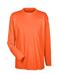 UltraClub 8422 Men's Cool & Dry Sport Long Sleeve Performance Interlock T-Shirt