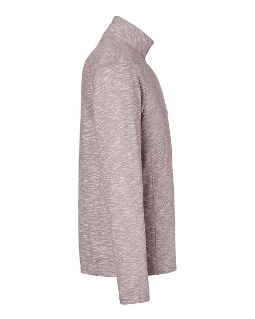 North End NE415 Men's Eclipse Jacquard Quarter-Zip Pullover